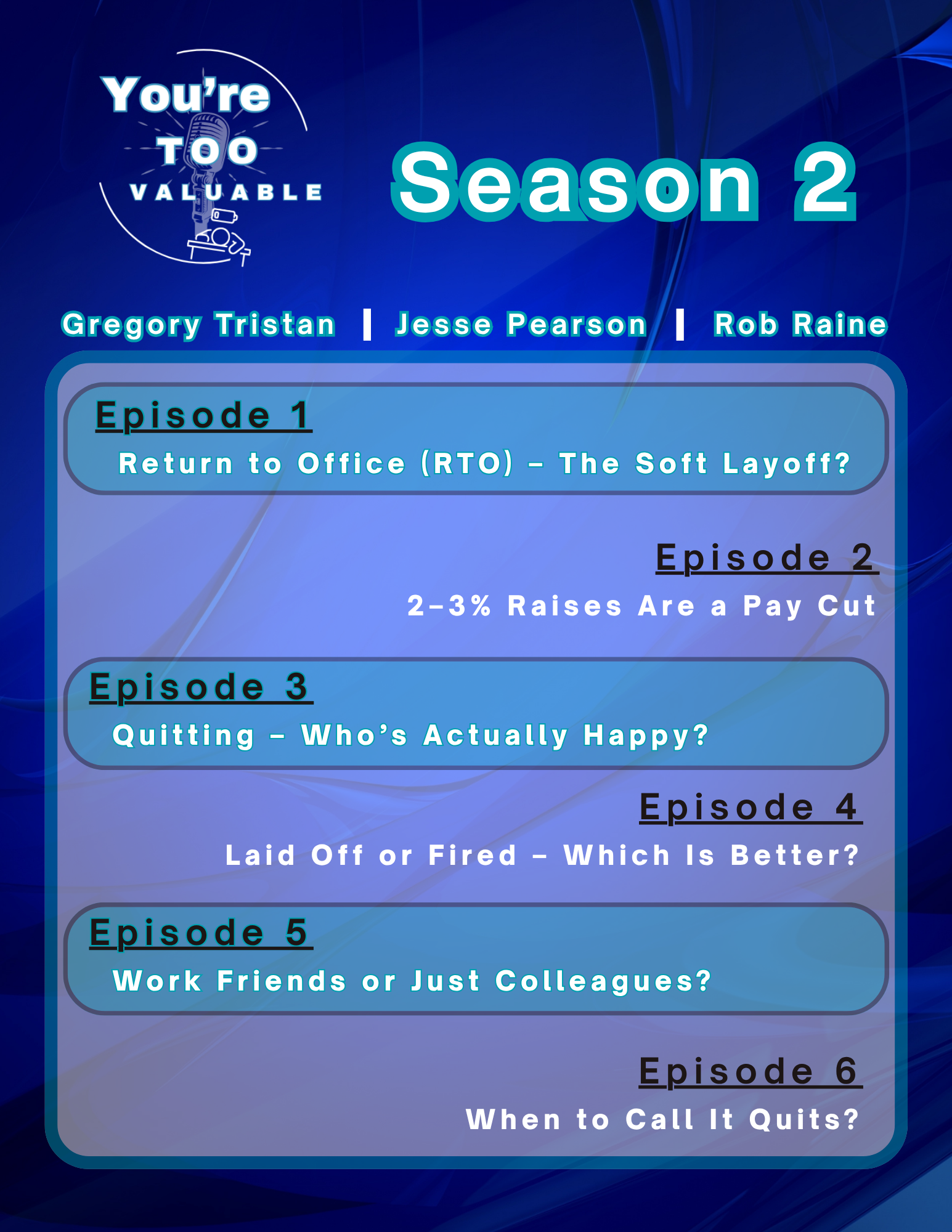 Season 2 Episodes 1-6