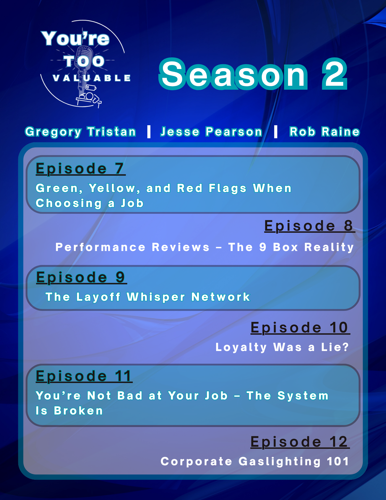 Season 2 Episodes 7-12